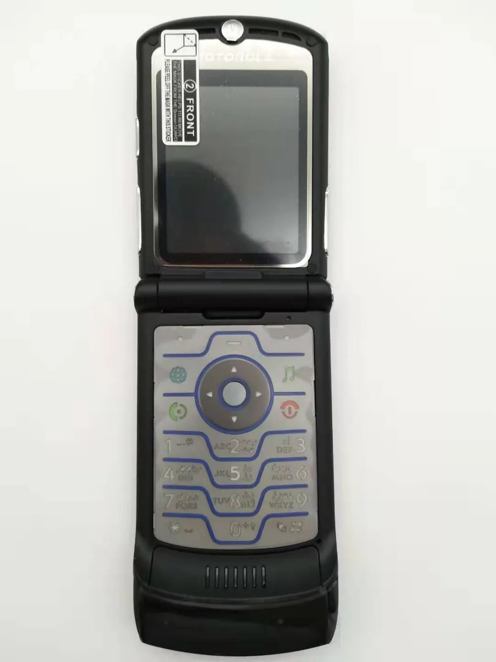 Хорошее качество оригинальная мировая версия флип GSM Quad Band Motorola Razr V3 мобильный телефон один год гарантии