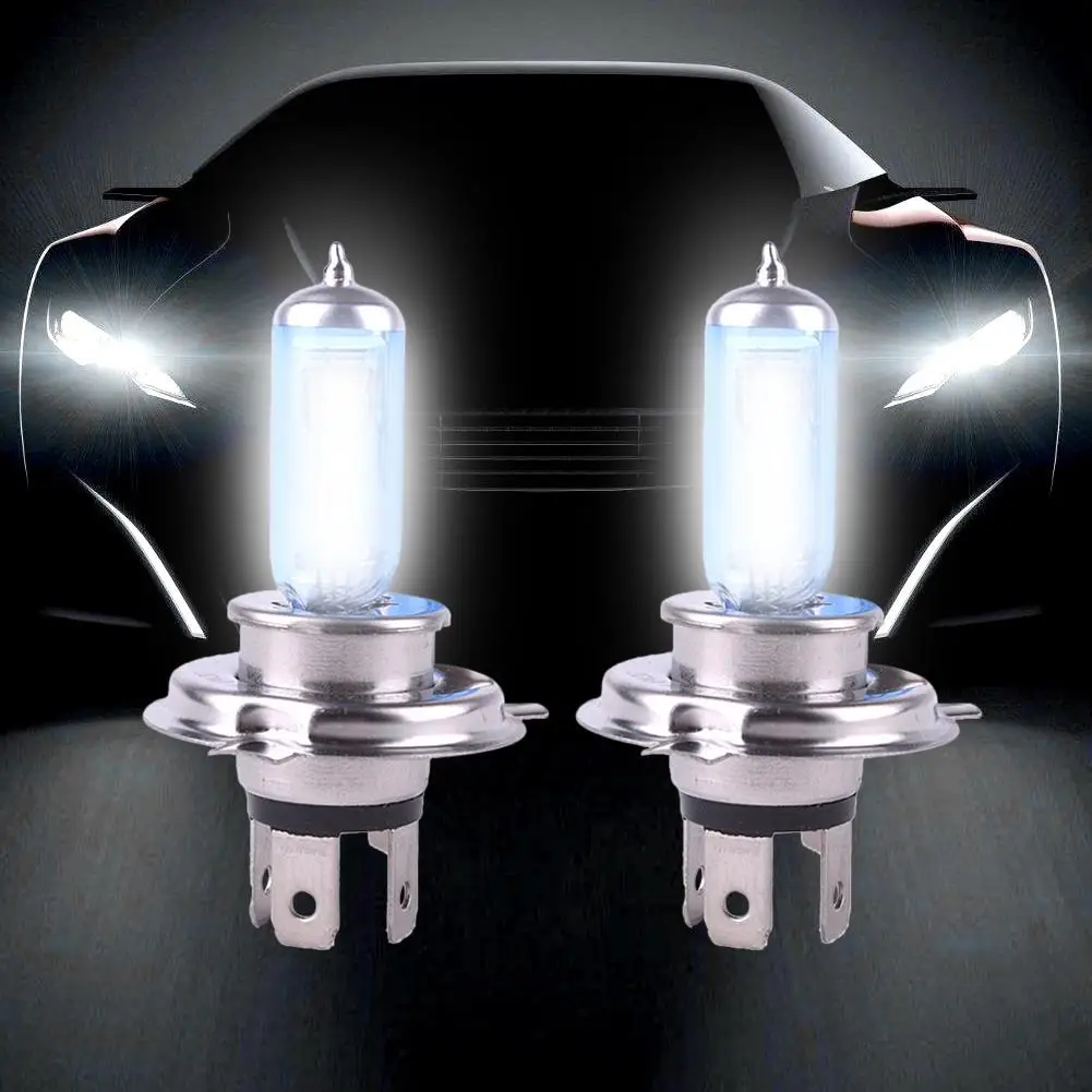 2 шт./лот 12 В 100 Вт LED H4 6000K газ супер яркий белый автомобиль фары светодиодные лампы противотуманные лампы автомобиль Стайлинг Продвижение Новый|Передние LED-фары для авто| | АлиЭкспресс