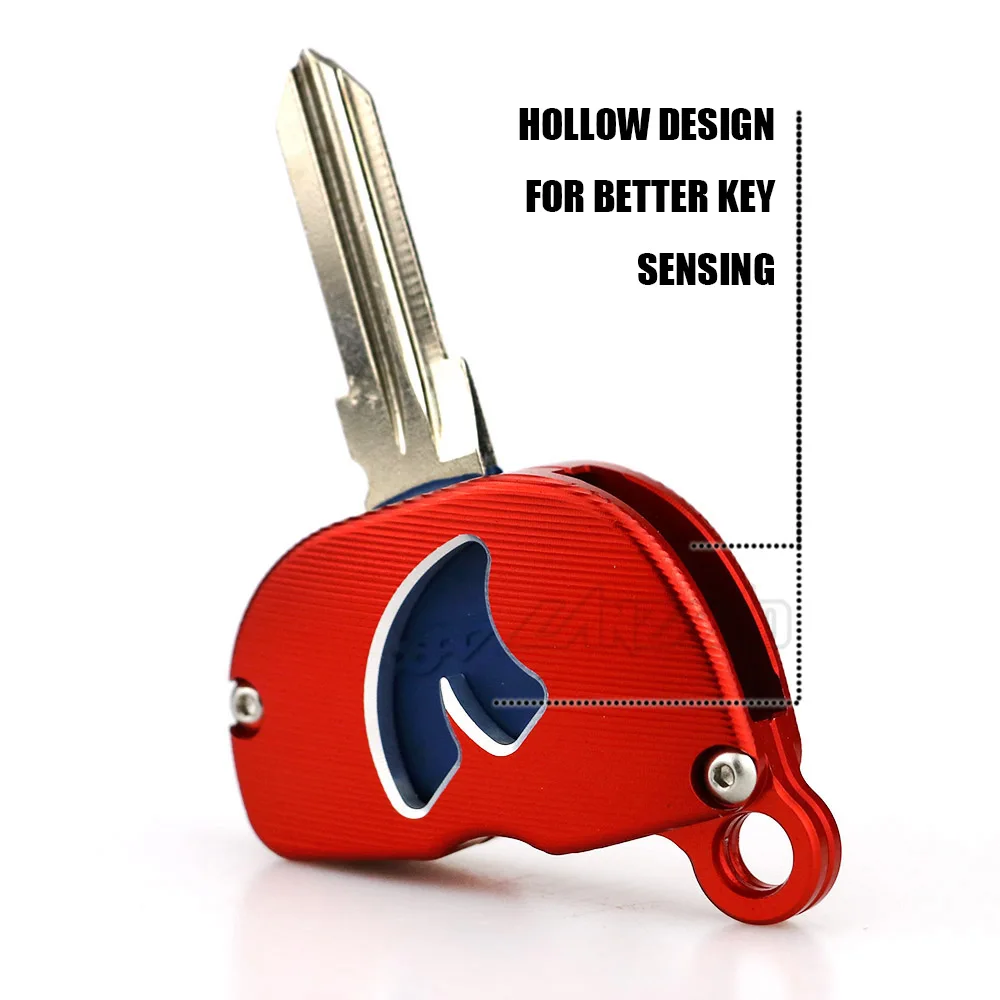 Price CNC Aluminum Motorcycle Key Case Shell Cover Accessories for Piaggio Vespa GTS SPRINT PRIMAVERA 125 150 LX150 Keys