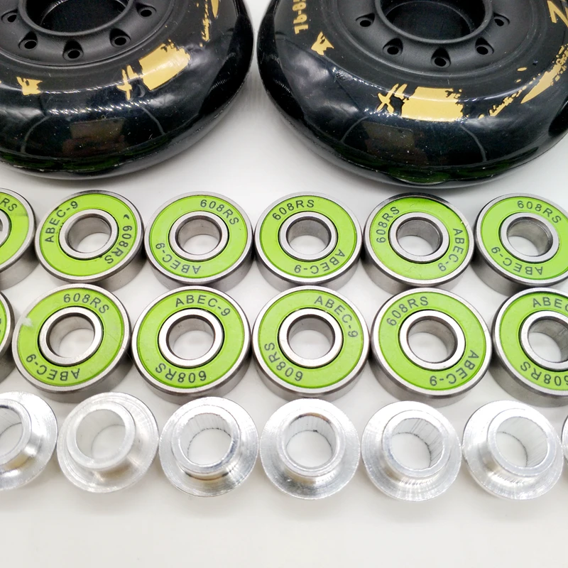 Роликовое колесо роликовое черное белое полиуретановое 85A 72 мм 76 80 мм|wheel skate|wheels