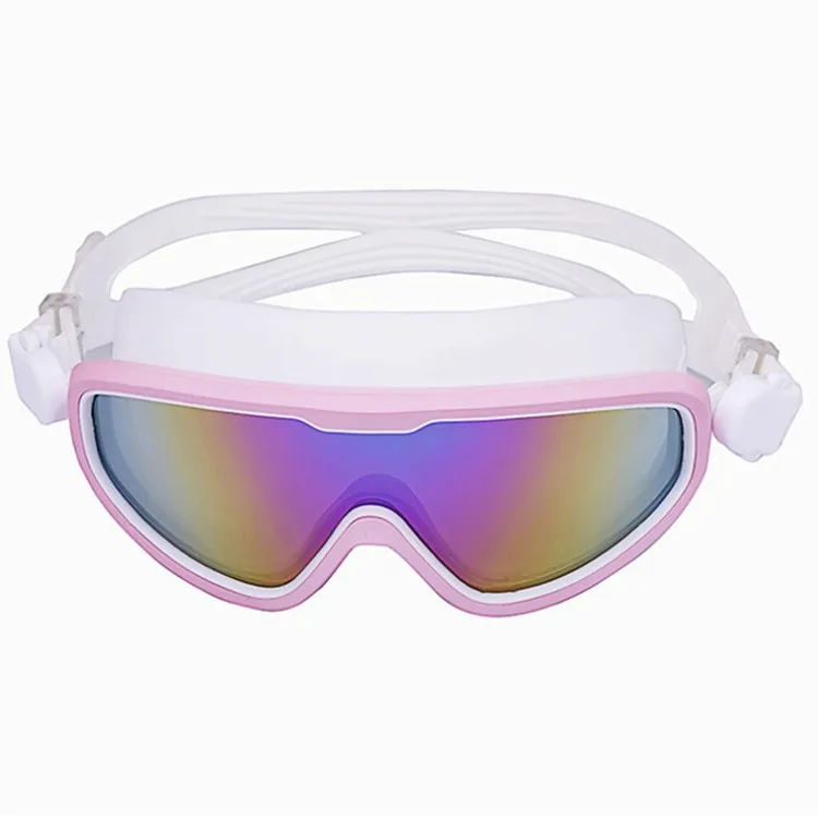 

Adult Large Frame Electroplated Swimming Goggles High-definition Waterproof Anti-fog Swimming Glasses Men And Women Swimming Gog