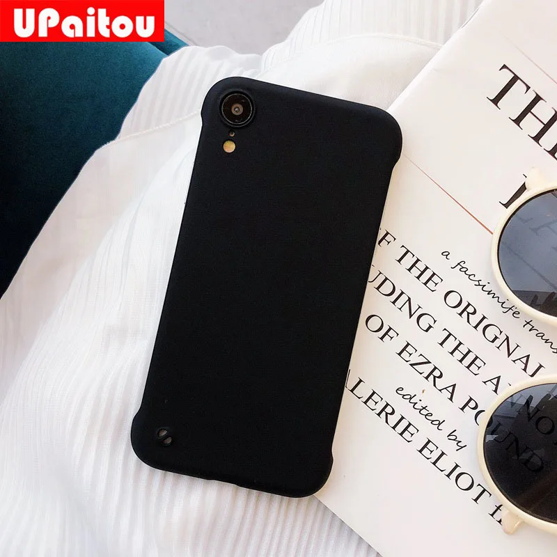UPaitou ультра тонкий Бескорпусные чехол для samsung S9 S10 Note 9 Примечание 10 Pro твердый матовый Scrub накладка на заднюю панель из поликарбоната для Note10 чехол