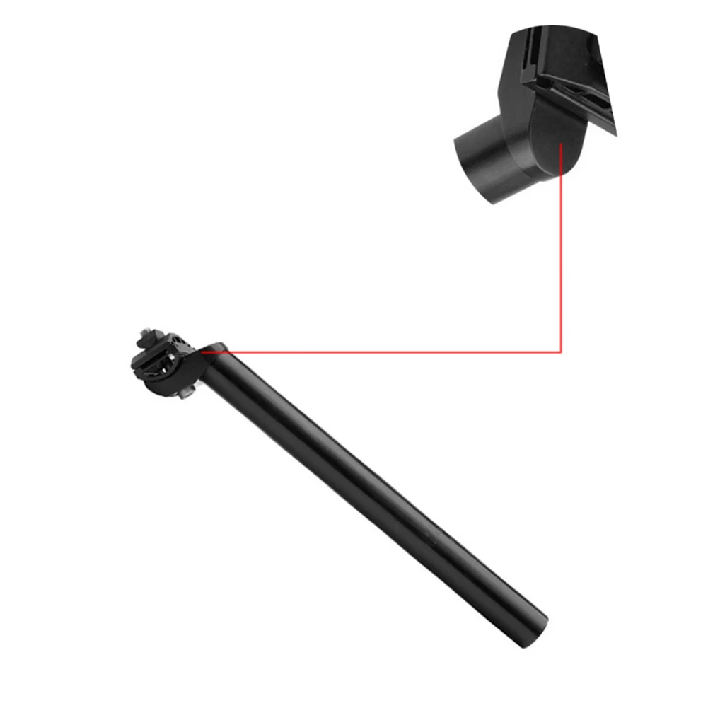 Aluminium Alloy Easy Install Practical Universal Repair Black Tube Seatpost Rod Mountain Bike Durable Long Accessories