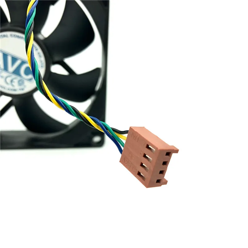 4PIN PWM connector 92 мм охлаждающий вентилятор DS09225R12H 9225 12 В 0.5A 9 см вентилятор ШИМ для компьютера cpu Радиатор - Цвет лезвия: 4PIN PWM connector