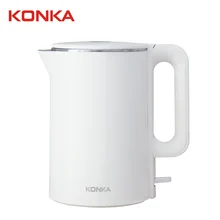 KONKA – bouilloire électrique intelligente en acier inoxydable, 1.7 L, pour usage domestique, à ébullition rapide