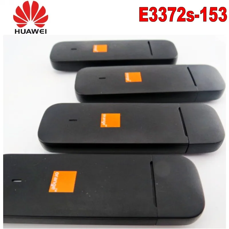 Huawei E3372s-153 150 Мбит/с huawei 4G USB модем+ 2 шт CRC9 4G внешняя антенна усилитель Сигнала Антенна