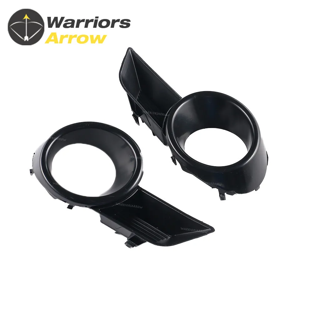 81481-OE020 81482-OE020 Black Front Right Left Bumper Fog Light Lamp Cover Grille for Toyota Highlander 2008 2009 2010