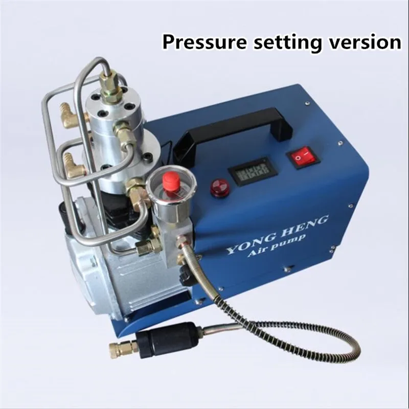 Pressure setting 220 В/110 в кВт 300 бар 30 мпа 4500Psi Электрический воздушный компрессор воздушный насос высокого давления пневматический пистолет для подводной винтовки PCP Надувное устройство - Напряжение: Pressure setting