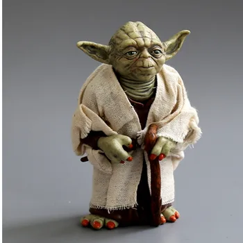 

Action Figure Toys The Force Awakens Jedi Knight Master Yoda Darth Vader Stormtrooper PVC action toys