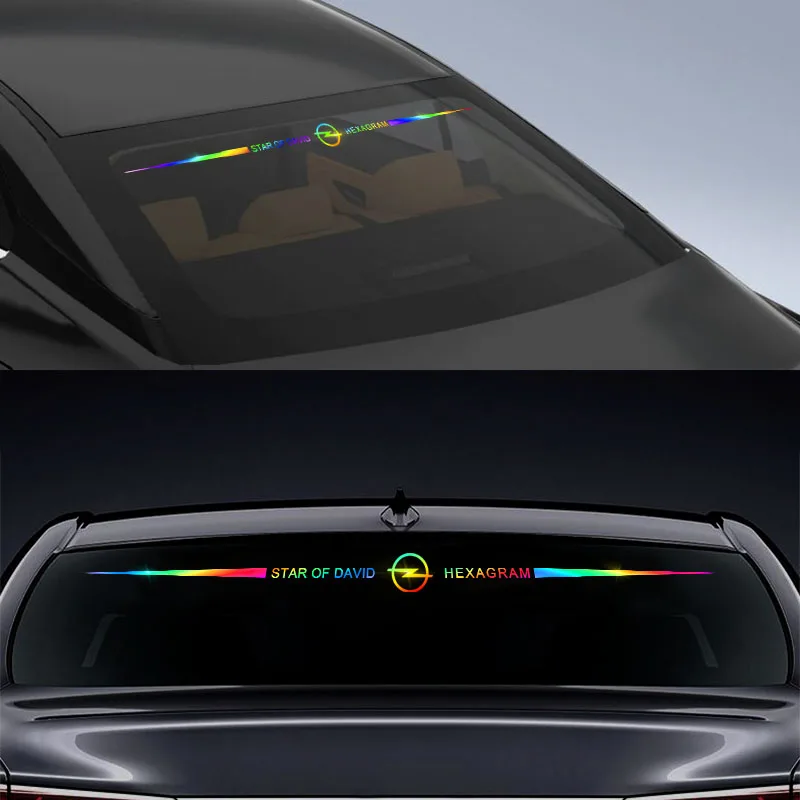 1Pcs Car Vinyl Reflective 3D Sticker Auto Body Decal For SsangYong Actyon Turismo Ssang Yong Rodius Rexton Korando Kyron Goods