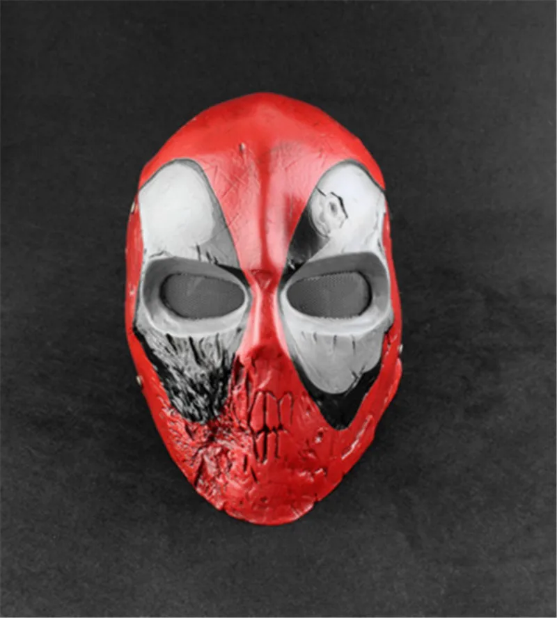 

New Resin Deadpool Mask Eco-friendly Resin Mask Halloween Party Props Superhero Cosplay Party Masquerade Masks Collection