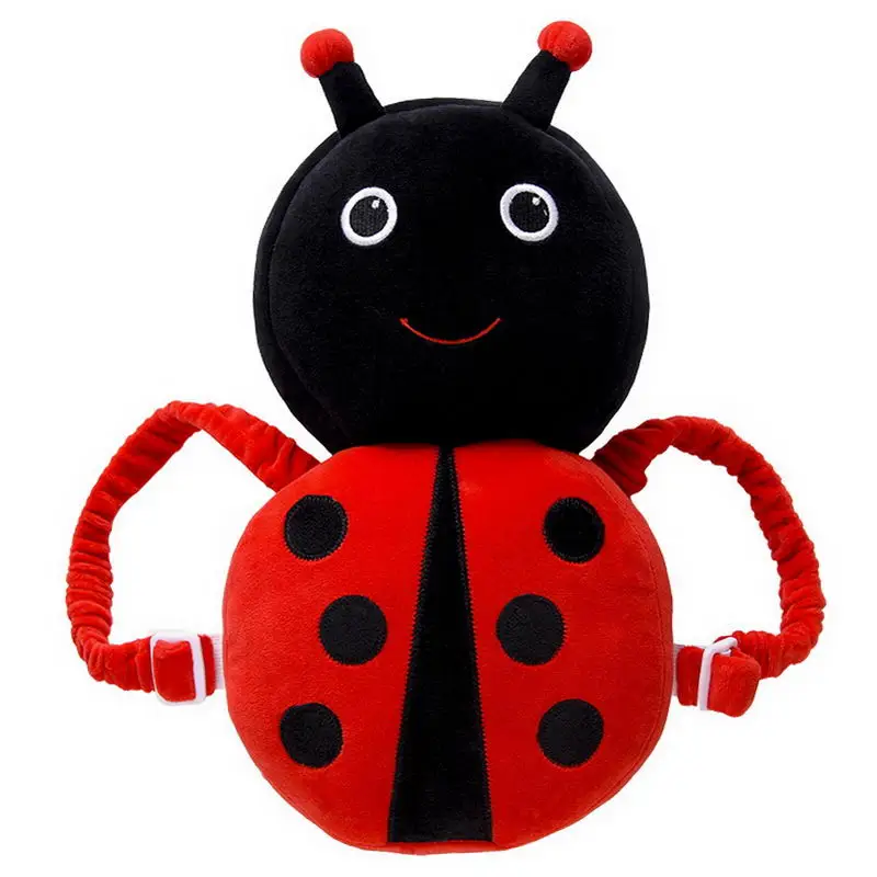 smiley ladybug tuba Новинка, Детский защитный коврик для головы, детский подголовник для малышей, милая Подушка с крыльями - Цвет: smiley ladybug tuba
