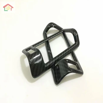 

2PCS Matte Silver ABS Chrome Car Rear Air Conditioner Vent Outlet Cover Trim Molding For Volvo XC60 2018 Car Styling Accessories