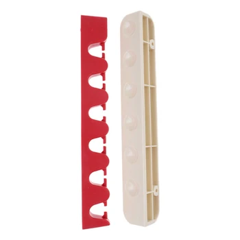 

6 Cue Sticks Billiard Club frame Rack Indoor Games Save space Assorted