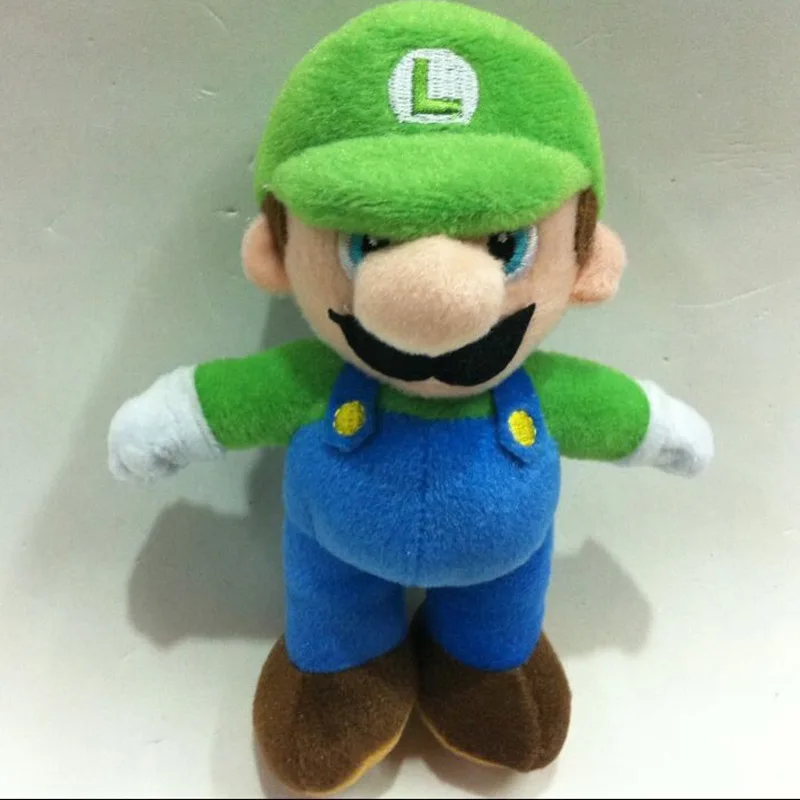 Новые 2 типа 25 см Супер Марио Bros Luigi Плюшевые игрушки Супер Марио Стенд Марио Brother мягкие игрушки мягкие куклы
