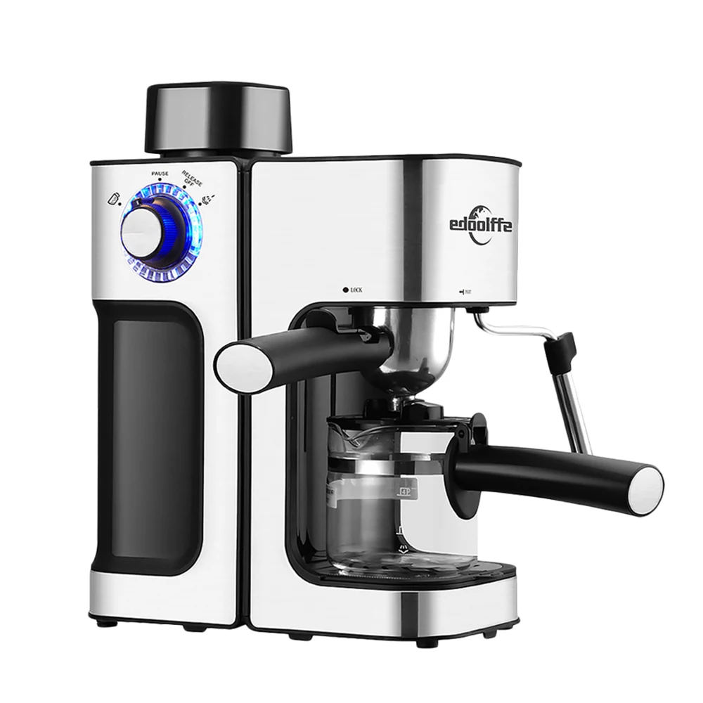 

Expresso Coffee Machine 20 Bar Semi Automatic Cappuccino Italian Latte Coffee Maker Steam Wand Hot Water