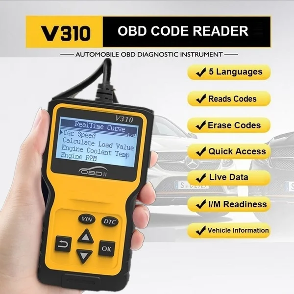 Автомобильный сканер двигателя Универсальный Автомобильный сканер OBD 2 OBDII код читатель диагностический инструмент OBD Код читатель автомобильный диагностический инструмент