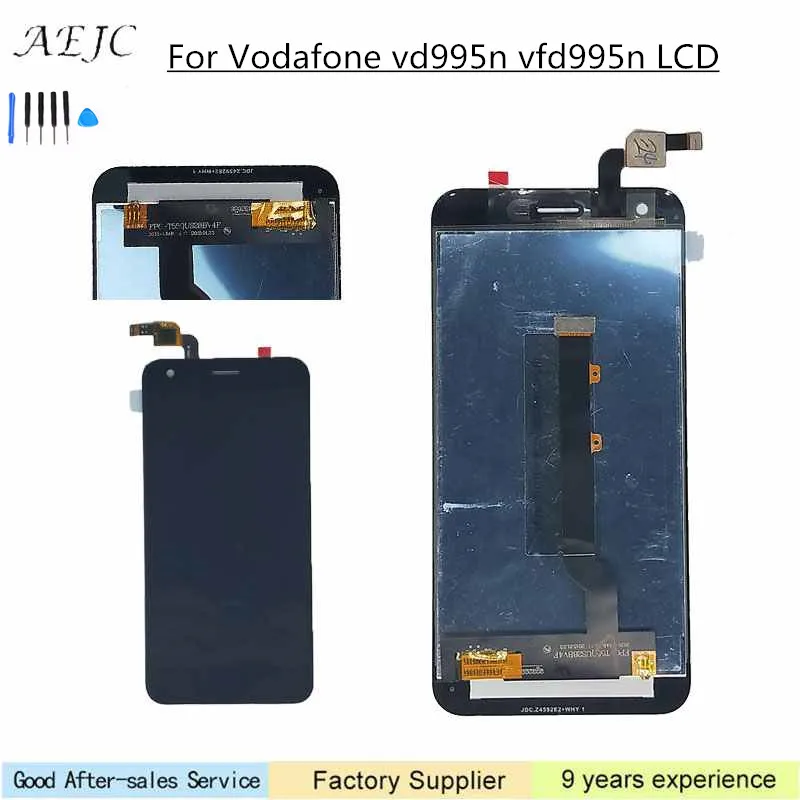 

Repair Parts for Vodafone Smart Ultra 6 VF995 VFD995 995 LCD Display Touch Screen Digitizer Assembly with Free Tools 100% Tested