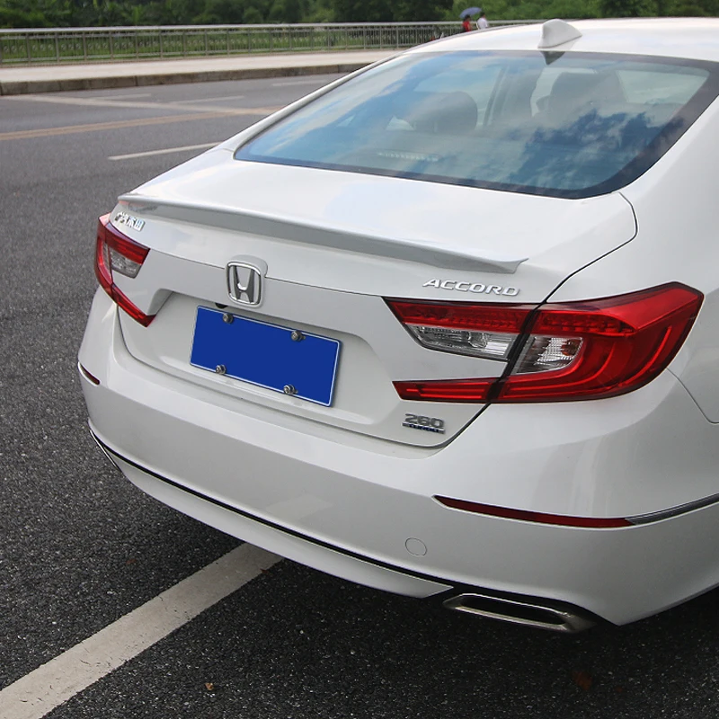 

For Honda Accord 2018 10Th Car Tail Wing Decoration High Quality ABS Plastic Painting Color Rear Trunk Spoiler