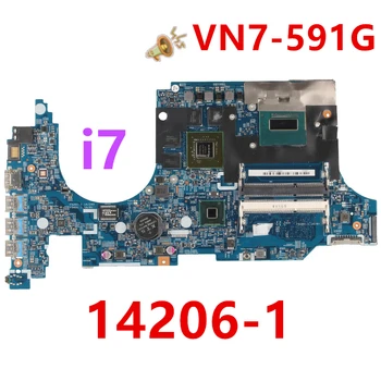 

New Notebook Mainboard For ACER Aspire VN7 VN7-591G For Laptop Motherboard 14206-1 i7 Intel
