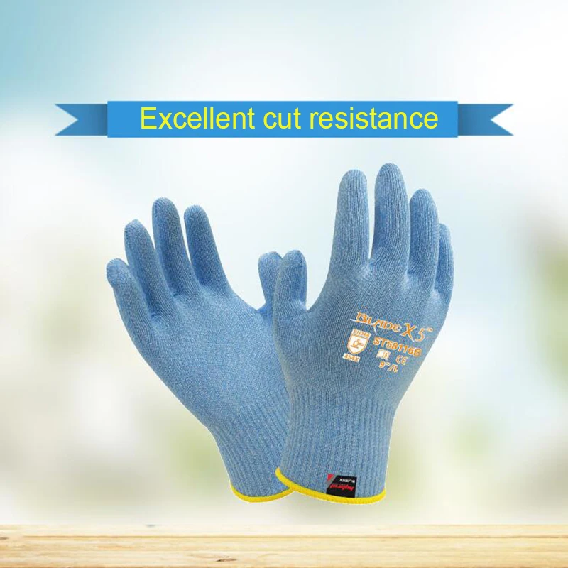 1 пара высокопрочных защитных перчаток класса 5 с защитой от порезов кухонные перчатки с защитой от порезов