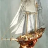 Escala 1/96 clássicos - navio antigo - kits de construção Harvey 1847 veleiro de madeira diy 1