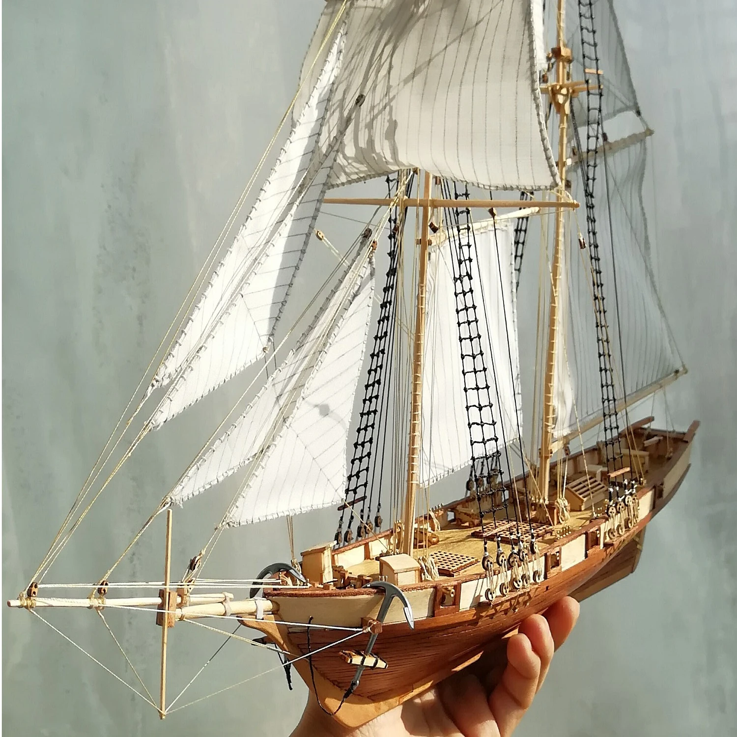 chef Promoten Melodrama Schaal 1/96 Classics Antieke Schip Model Building Kits Harvey 1847 Houten  Zeilboot Diy Hobby Boot|sailing boat model kits|boat model kitmodel kit -  AliExpress