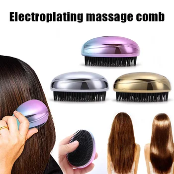 

Hair Brush Portable Magic Hair Comb Anti-static Massage Comb Hairbrush Women Wet Curly Detangle Take Out Frizz Hairdressing Tool