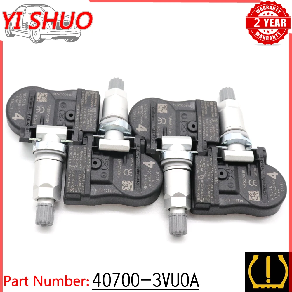 Автомобильная система мониторинга давления в шинах TPMS 40700-3VU0A для Nissan Teana Tiida X-Trail