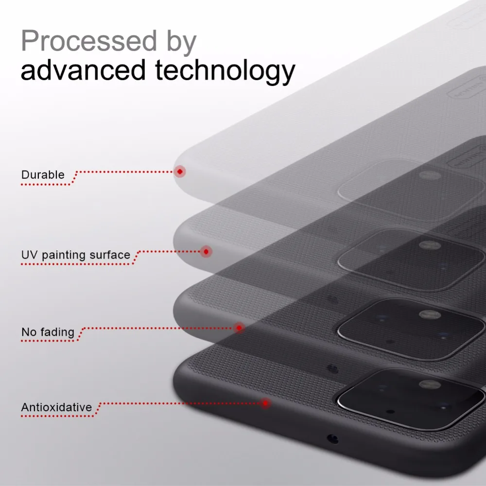 Чехол для Google Pixel 4/4 XL NILLKIN, суперматовый чехол-накладка из поликарбоната, чехол-накладка для Google Pixel 4 XL, Подарочный держатель для телефона