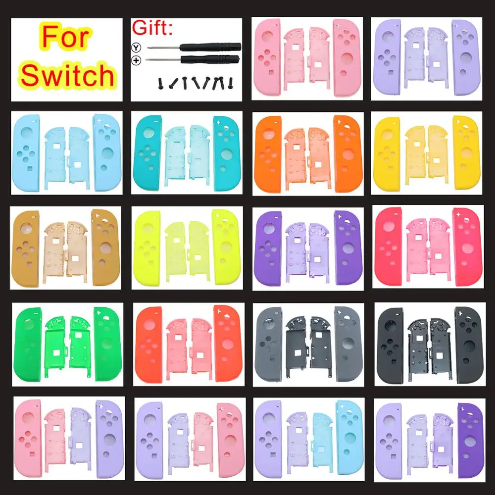 Чехол JCD для Nintendo Switch NS Joy Con сменный корпус NX чехол контроллера joycon и винты