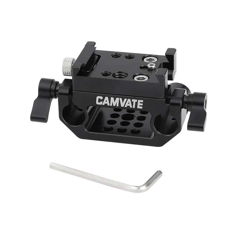 Camvate manfrotto placa adaptador de liberação rápida