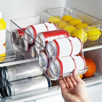 

Refrigerator storage box can be stacked plastic storage box rectangular noodles vegetable fruit kitchen storage box