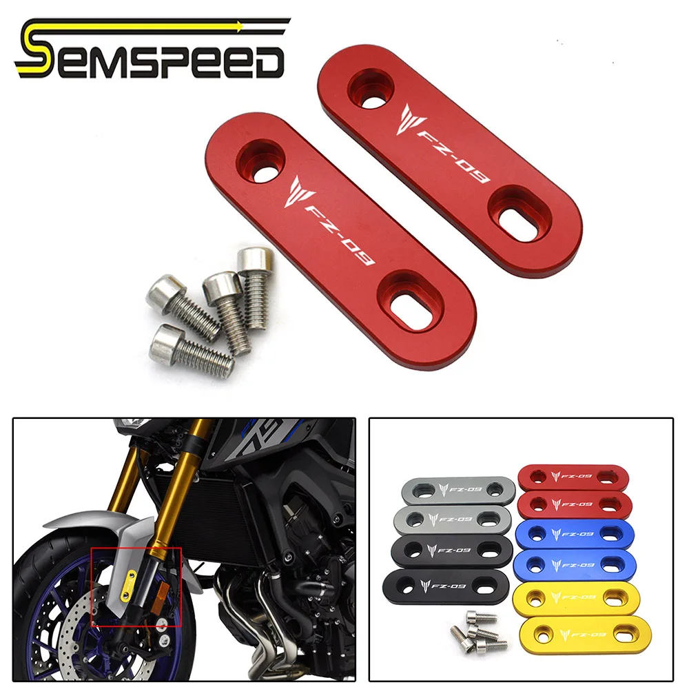 

Украшение для переднего крыла SEMSPEED с логотипом, подходит для декоративной крышки Yamaha MT09, FJ09, XSR900, FZ09, Tracer 900 GT 2014-2020