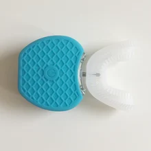 Новинка 360 градусов интеллектуальный автоматический звуковой USB Перезаряжаемый Ультра звуковой u-образный 4 режима таймер синий свет