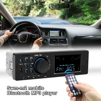

Accessories Car Bluetooth MP3 Player Phone Charging U Disk Universal Stereo Audio Dual USB Remote Control Electronic FM Radio