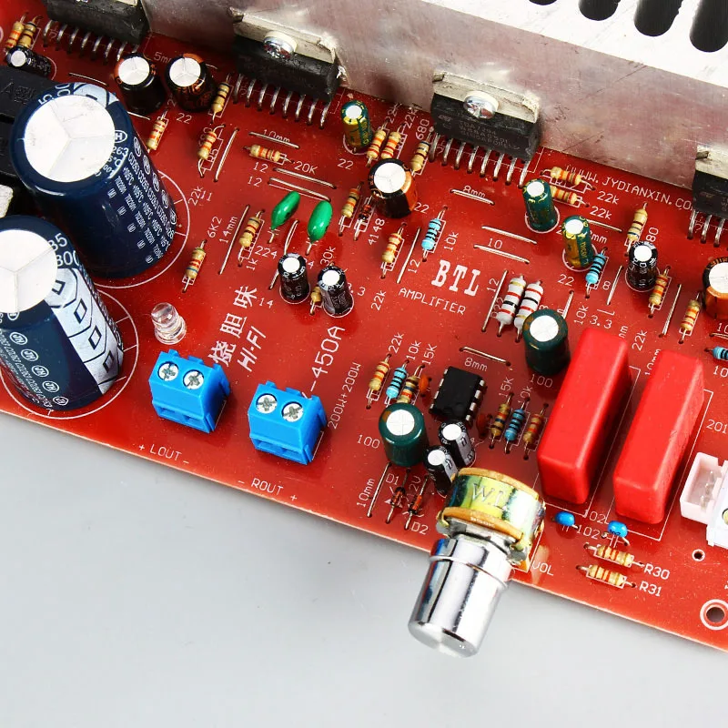 200 Вт* 2 TDA7294 цифровой аудио усилитель доска HiFi 2,0 стерео высокого Мощность звуковые усилители двойного переменного тока 24 V-28 V