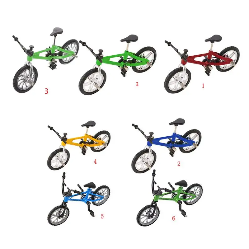 Пальчиковая модель велосипеда из сплава мини велосипед MTB BMX Fixie игрушка для