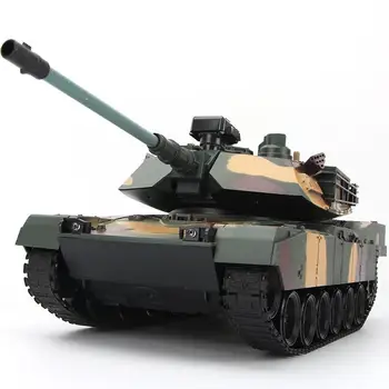 

RCtown Remote Control Tank Model Toy Launching Metal RC Vehicle Toy for Kids Children Gift High Simulation Electric RC Tank X07