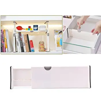 

Retractable Drawer Divider Multi-Purpose Adjustable Drawers Partition Board for Home and Kitchen