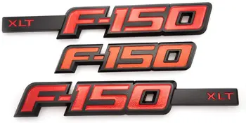 

A set Of F150 XLT EmblemBadge Side Rear Tailgate Nameplate Sticker Replacement For F-150