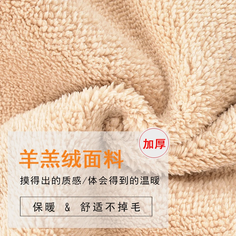 HOUZHOU, зимние женские штаны из овечьей шерсти размера плюс, шерстяные повседневные бархатные штаны, кашемировые хлопковые плотные теплые женские брюки
