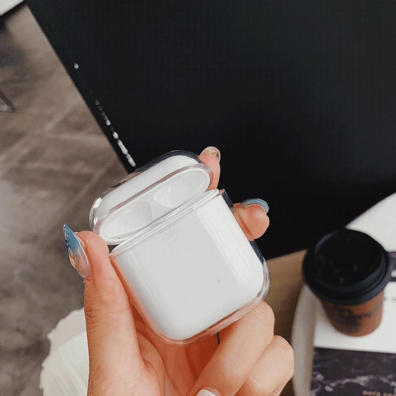 100Pcs/Lot Simple Clear Crystal PC Hard Cases For