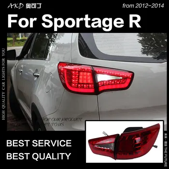 

AKD Car Styling for Kia Sportage R Tail Lights 2012-2015 Sportage R LED Tail Lamp DRL Signal Brake Reverse auto Accessories