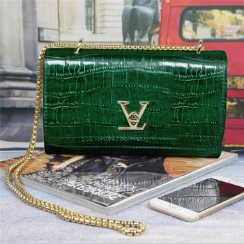 

Luxury Brand Women's Crossbody bags European and American Fashion Chain Shoulder Bags Women brand Messenger Bags Ladies Purse