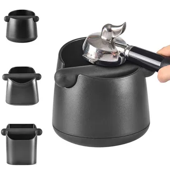 

1pcs Espresso Grinds Waste Container Tamper Bin Coffee Knock Box Big Capacity Grind