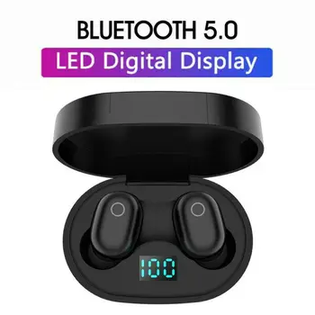 

Aoogoor F2 TWS Bluetooth 5.0 Headset Twins Wireless Headphone Stereo IPX7 Waterproof Earphones LED Digital Display Earbuds