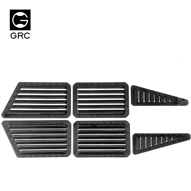 

GRC 3D Printing Defensive Side Window Armor Front Armor For 1/10 Rc Car Traxxas TRX-4 TACTICAL UNIT