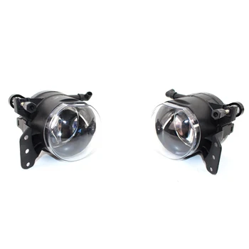 

Black Fog Lights Car 1 Pair Bumper Lamps Transparent Lens High quality