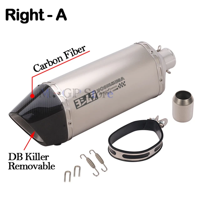 Moto Exhaust Pipe Silencieux Silencieux Db Killer